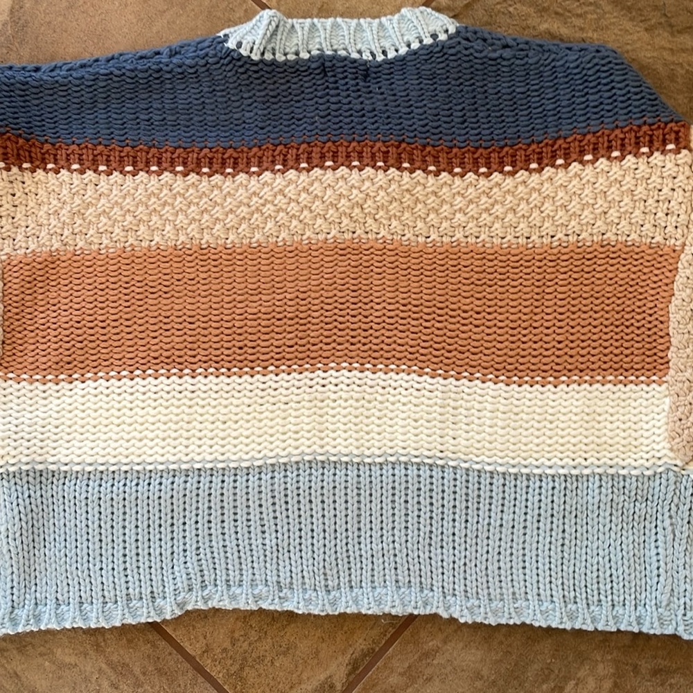 + SIMPLY SOUTHERN + Striped Cropped Sweater - Picture 9 of 10